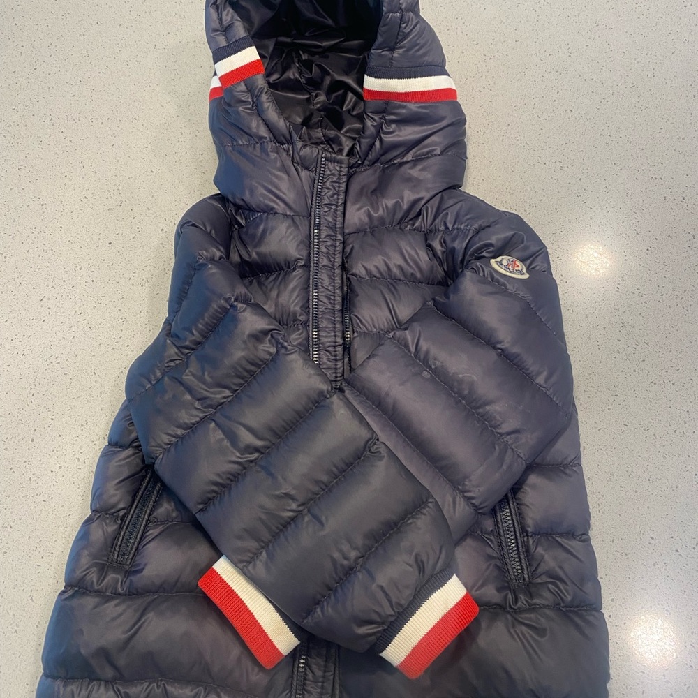 Gently worn toddler Moncler jacket